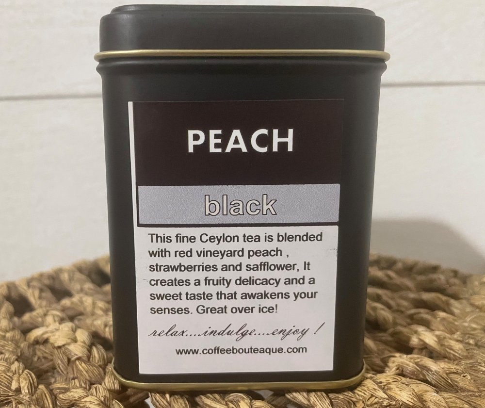 peach black tea