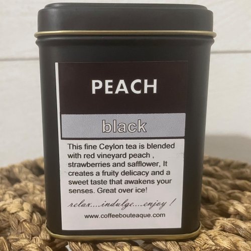peach black tea